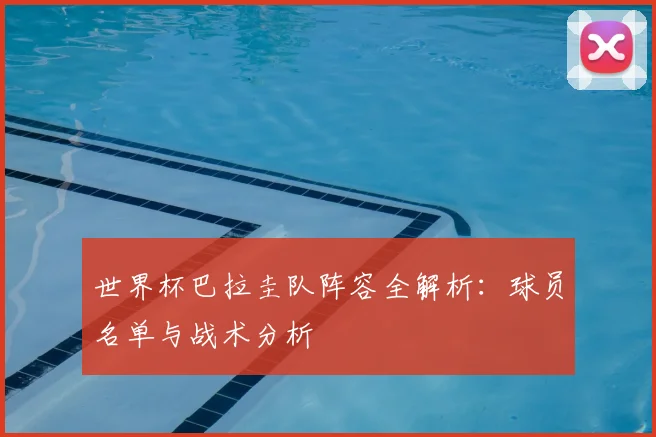 世界杯巴拉圭队阵容全解析:球员名单与战术分析